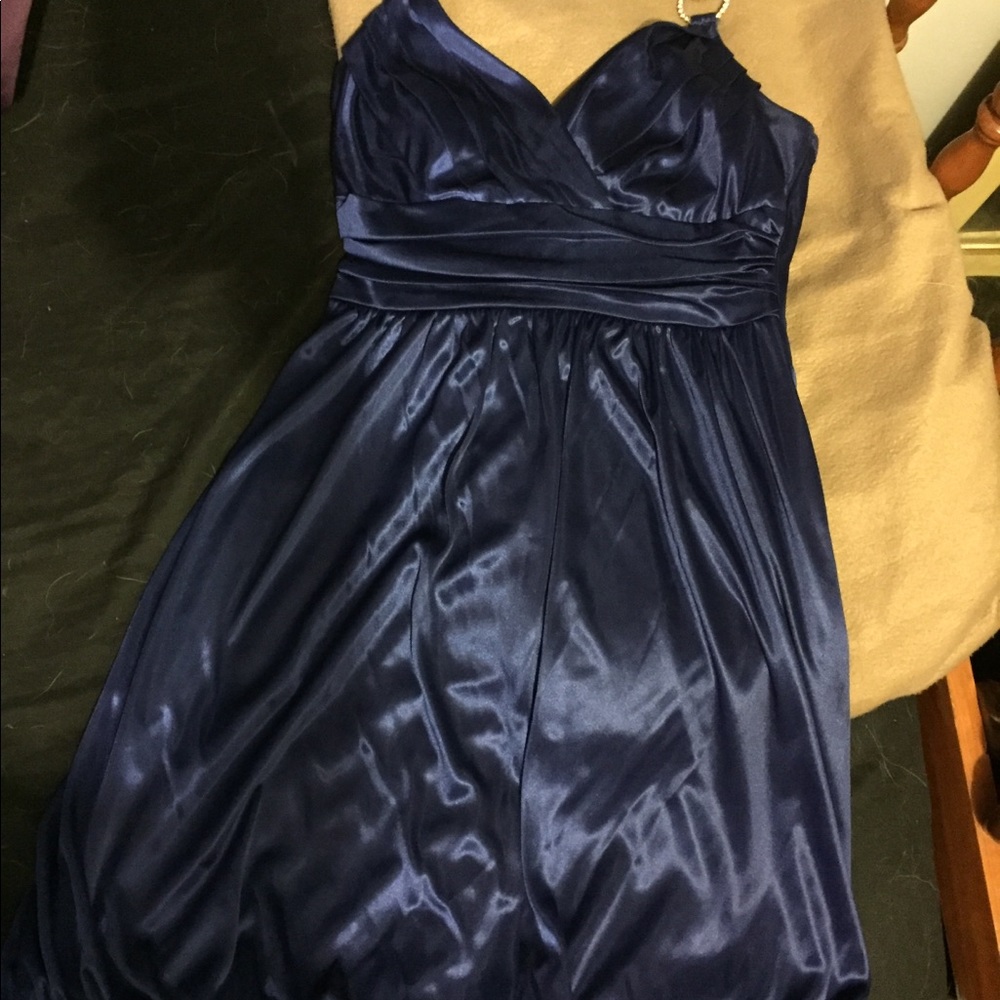 Blue dress